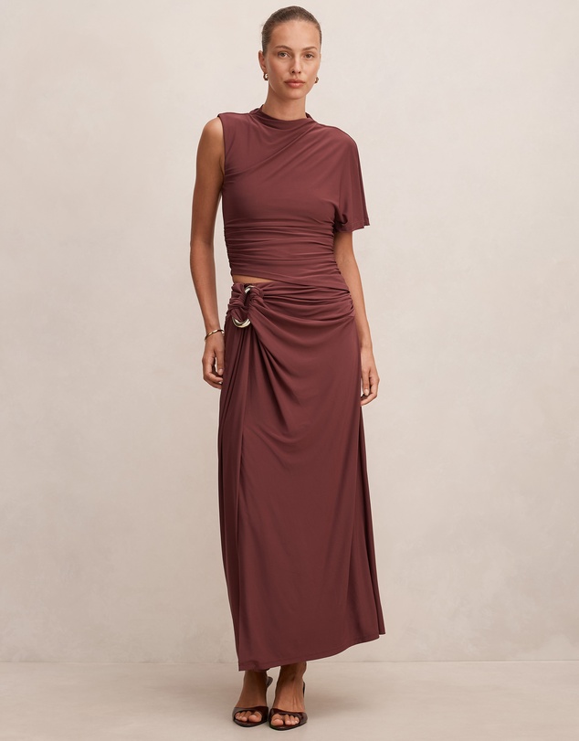 Forever New - Arlo Draped Maxi Skirt