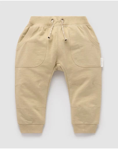 Purebaby - Slouchy Pants -Kids-Babies