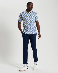 Ben Sherman - Chequerboard Print Shirt
