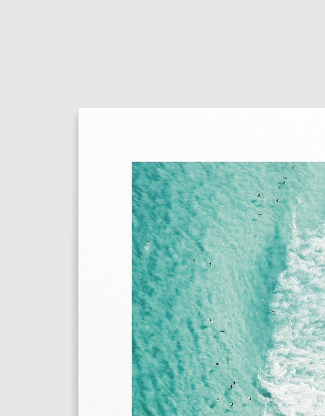 Olive et Oriel - Sand to Sea Bondi Art Print