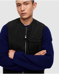 ARKET - 2-in-1 Quilted Liner Vest