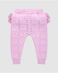 Fleur Harris - 'Days of Enchantment' Heart Legging in Lilac