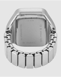 Fossil - Raquel Ring Silver Tone Analogue Watch