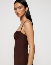 Lover - Clara Bustier Midi Dress