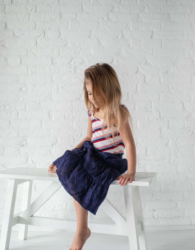 Quapi - Feden Stripe Singlet - Kids-Teens