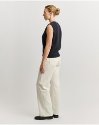 Toorallie - Grid Knit Vest