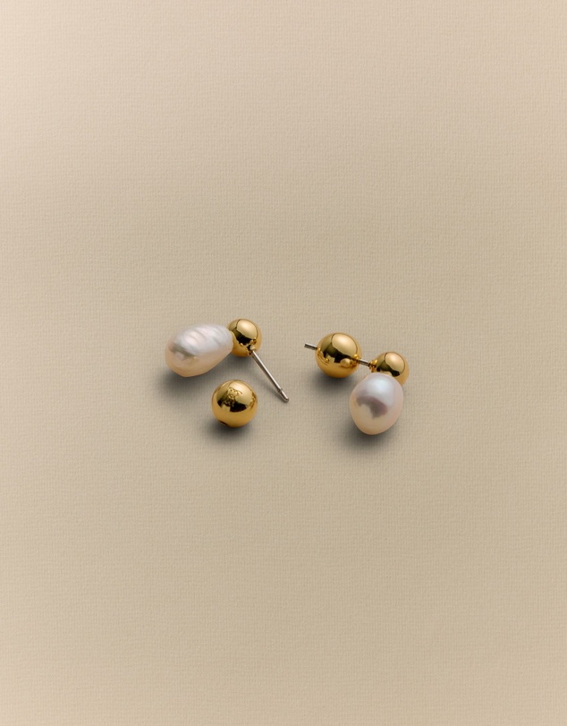Trenery - Barrine Earrings in Gold