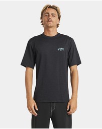 Billabong - Mens Shoreline Loose Fit Short Sleeve Rash Vest