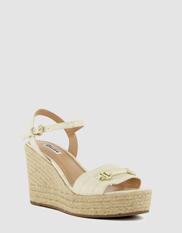 Dune London - Kai - Ecru Croc