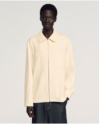 Sandro - Bonnie Zip Jacket Shirt