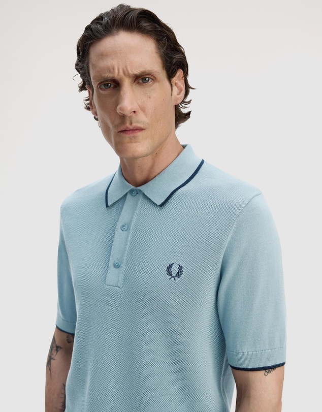 Fred Perry - Pique Stitch Knitted Shirt