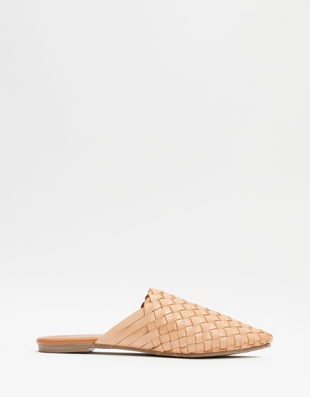 Human Premium - Barland Woven Leather Slides
