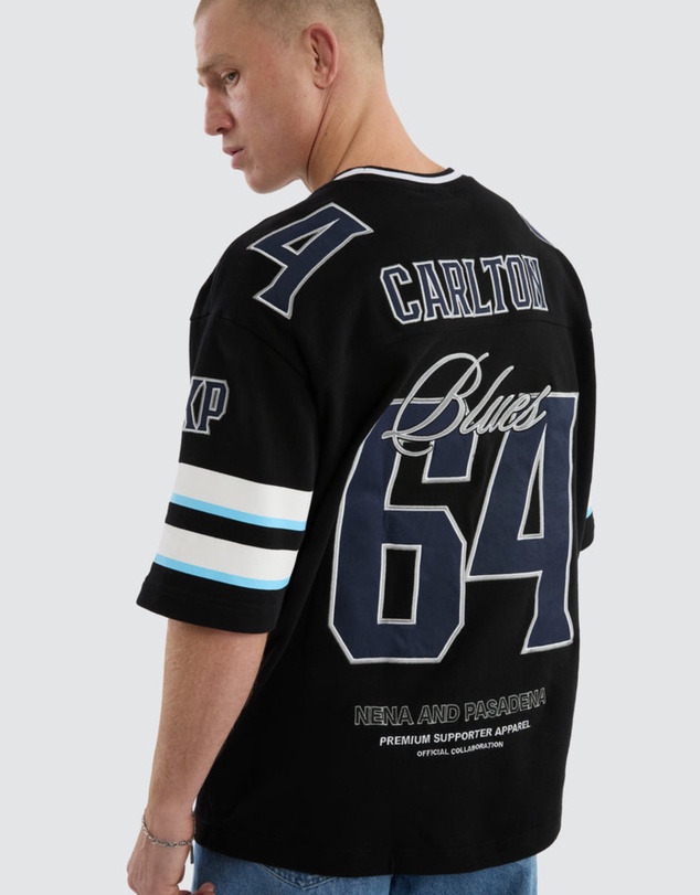 Nena & Pasadena - Carlton League Loopback Tee