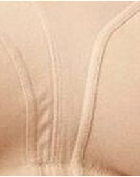 Naturana - Side Smoothing Organic Cotton Wirefree Minimiser Bra