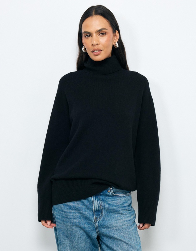 AERE - Tilla Merino Wool Turtleneck Jumper