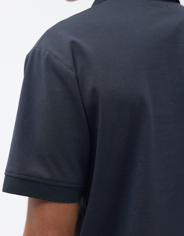 AERE - Open Collar Jersey Polo