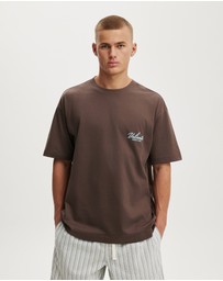 Cotton On - Box Fit Text T-Shirt