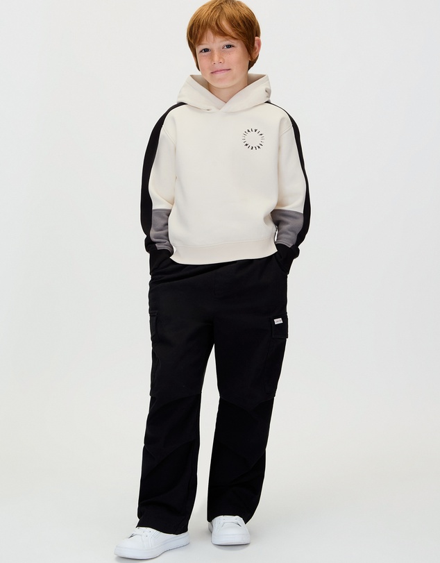 Calvin Klein Jeans - Boys Brushed Fleece Hoodie