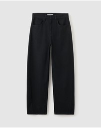 M.N.G - Mid-Rise Balloon Jeans