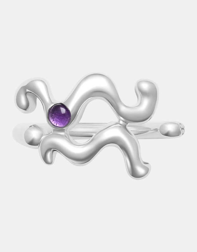 Graedance - Aquarius Amethyst Ring