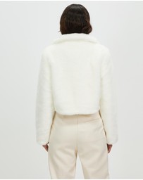 Unreal Fur - Tirage Cropped Jacket