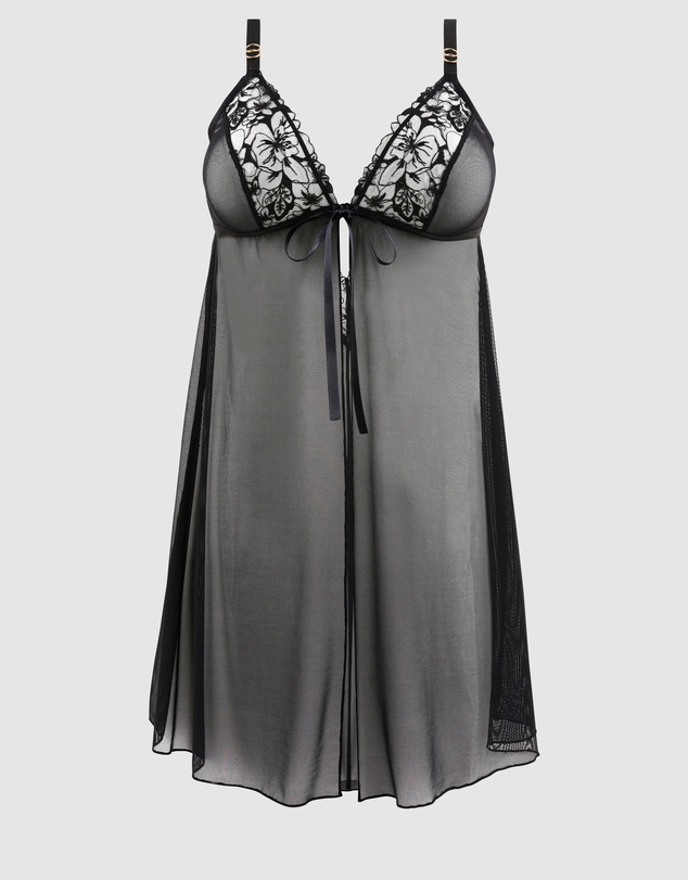 Sans Complexe - Deva Sheer Babydoll Chemise Nightdress