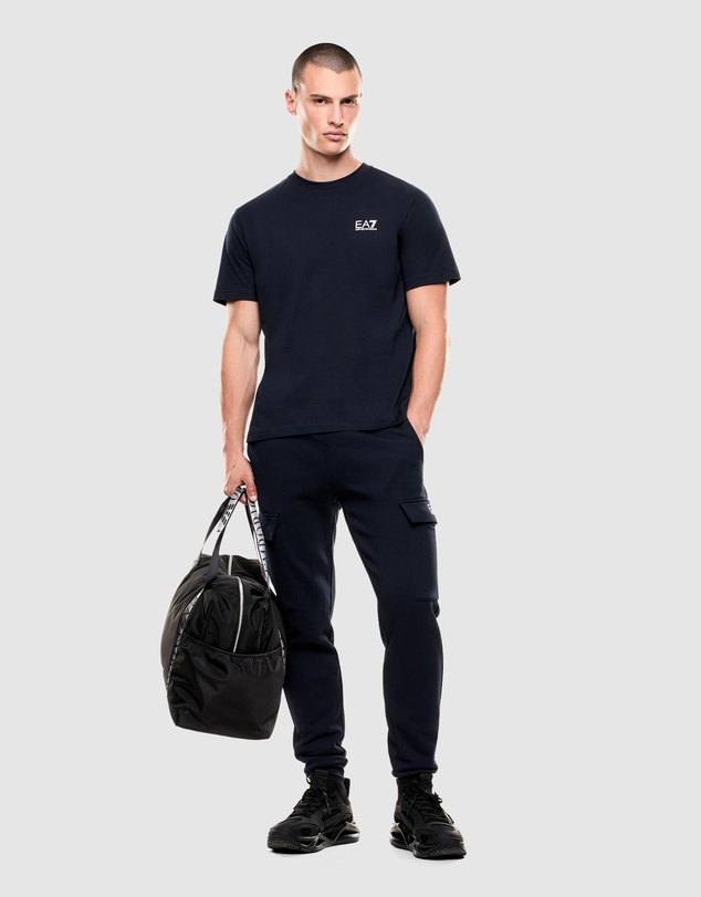 Emporio Armani EA7 - Train Logo Series M Tee SS Extended Logo CC