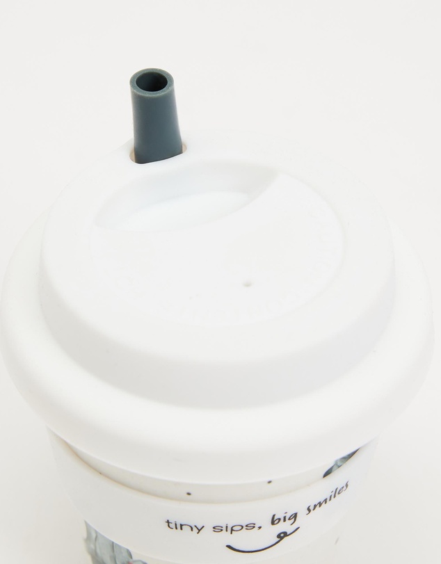 itti bitti - Reusable Baby Cino Cup with 2 Straws - Astro Space
