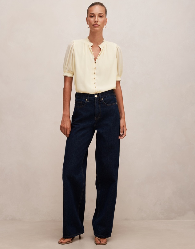 Forever New - Leighton Short Sleeves Blouse