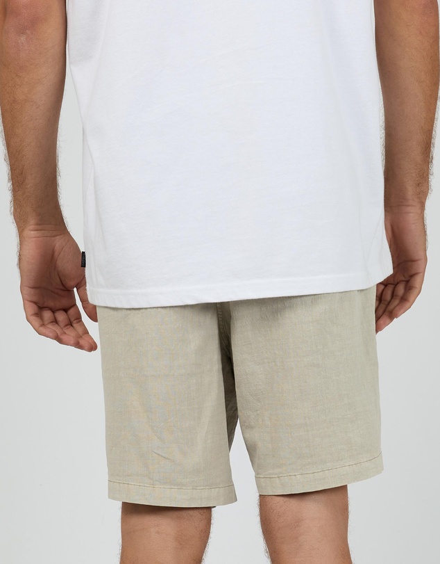 Silent Theory - Elasticised Waist Patch Pocket Shorts