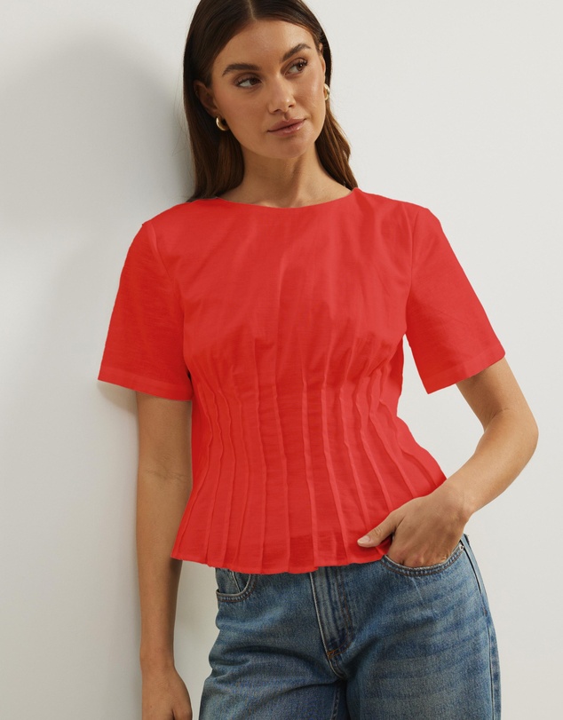 Atmos&Here - Maya Pin Tuck Top