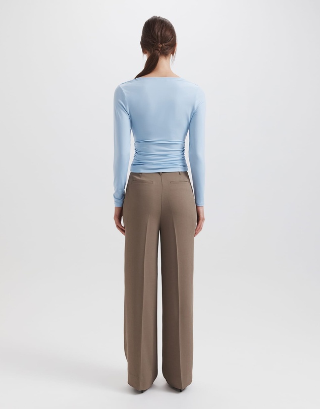 SABA - Serafina Wrap Long Sleeve Top