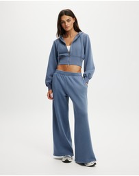 Cotton On Body Active - Fleece Wide Leg Sweatpant