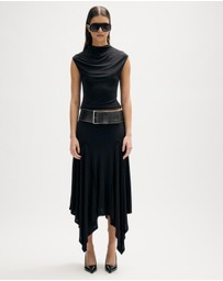 Minima Esenciales - Odal Asymmetric Jersey Skirt