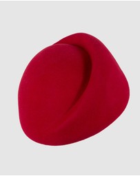 Max Alexander - Winter Red Felt Designer Hat
