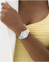 GUESS - GUESS Ladies Silver-Tone Analogue Watch