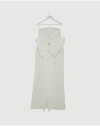 Revibe - Repaired Rebecca Vallance Madeline Strapless Gown - AU 14