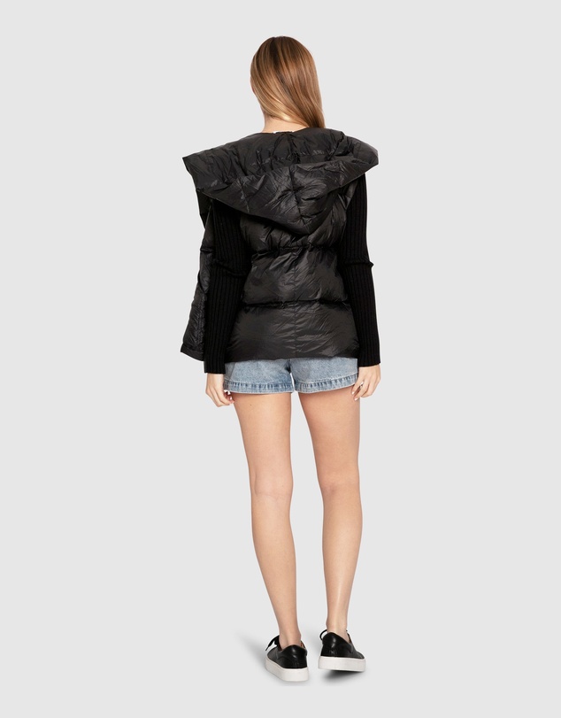 Belle & Bloom - Over My Head Hooded Puffer Vest