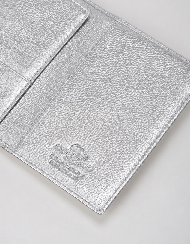 Cobb & Co - Billy Metallic Leather RFID Passport Holder