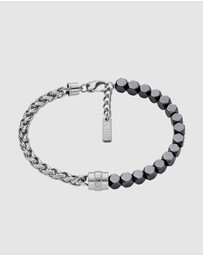 Diesel - Diesel Font Silver tone Bracelet