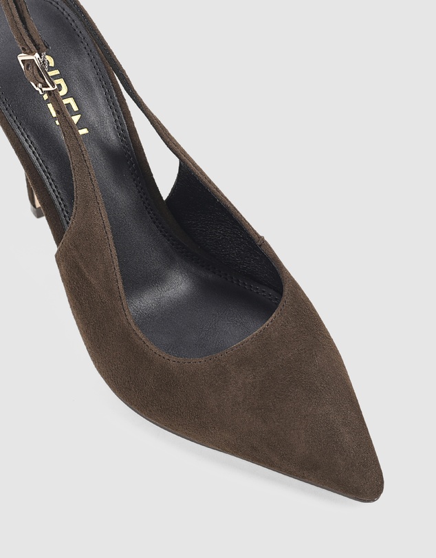 Siren - Cilla Stiletto Slingback Heels