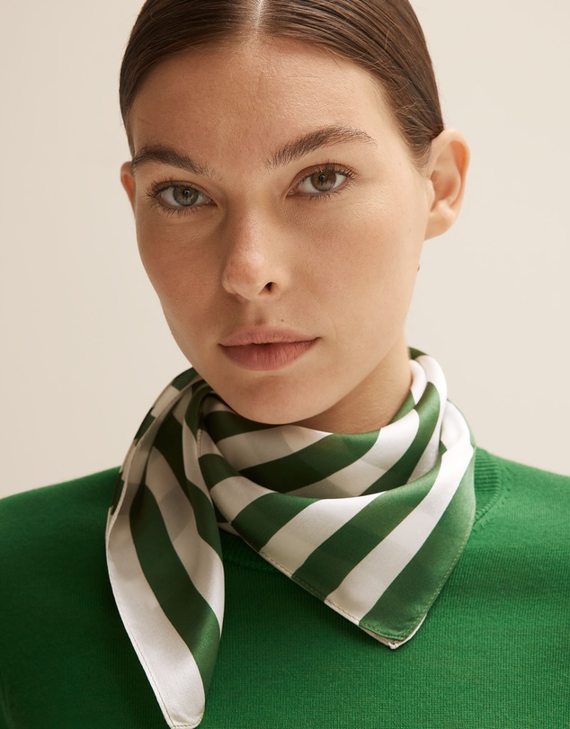 Trenery - Silk Stripe Neckerchief