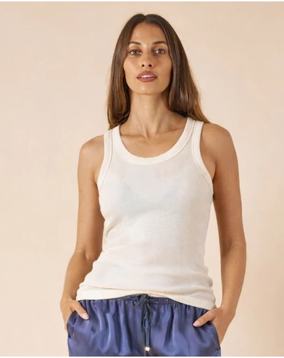 CAMIXA - Tegan Merino Tank Top