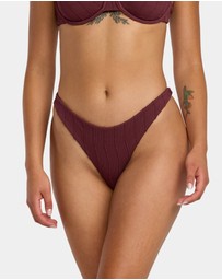 RVCA - Womens Chevy Gro Bikini Bottom