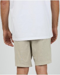 Silent Theory - Elasticised Waist Patch Pocket Shorts