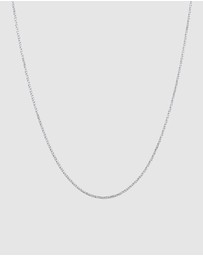 Kuzzoi - ICONIC EXCLUSIVE - Necklace Mens Cord Twisted in 925 Sterling Silver