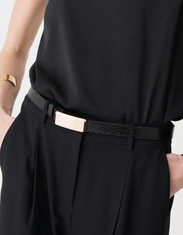 Forcast - Lumi Croc Effect Belt