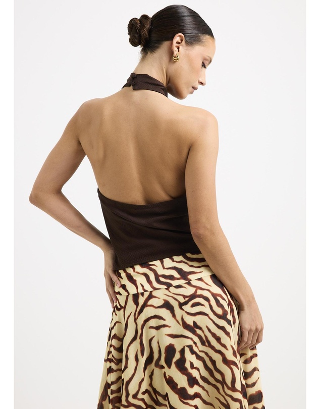 Alice In The Eve - Skye Plunge Cowl Top