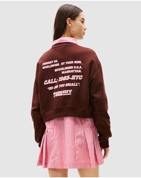Tommy Jeans - Relax Crop TJ Bubble Crew Sweat