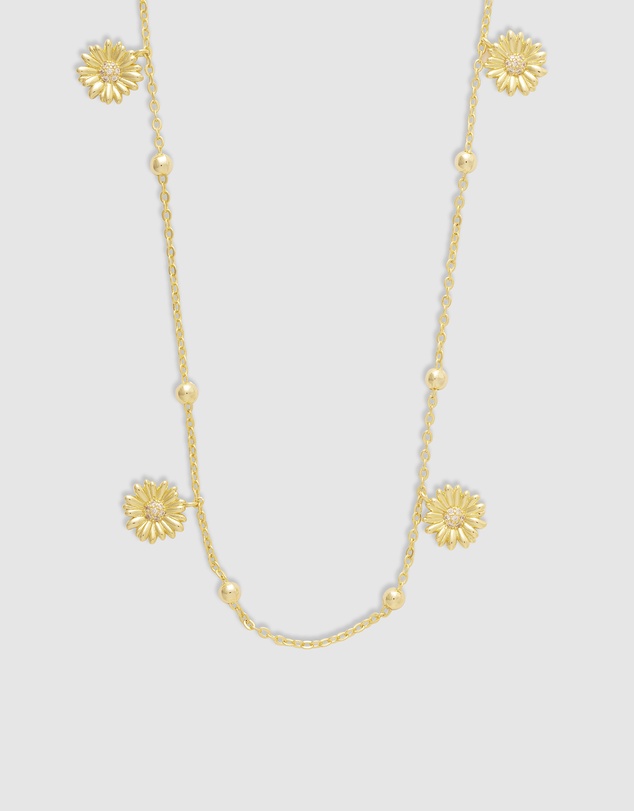 Wanderlust + Co - Daisy Multi Gold Body Chain